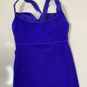 Lululemon blue tank top